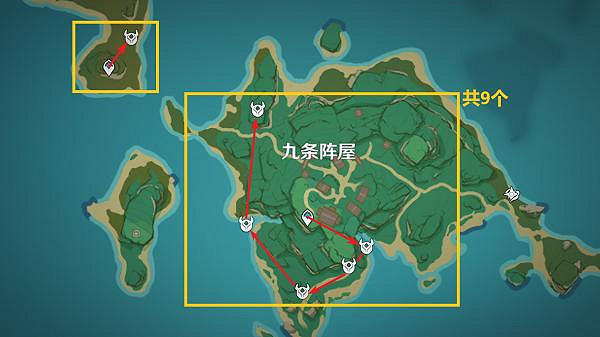 《原神》尋寶鴉印速刷路線 《原神》尋寶鴉印速刷路線