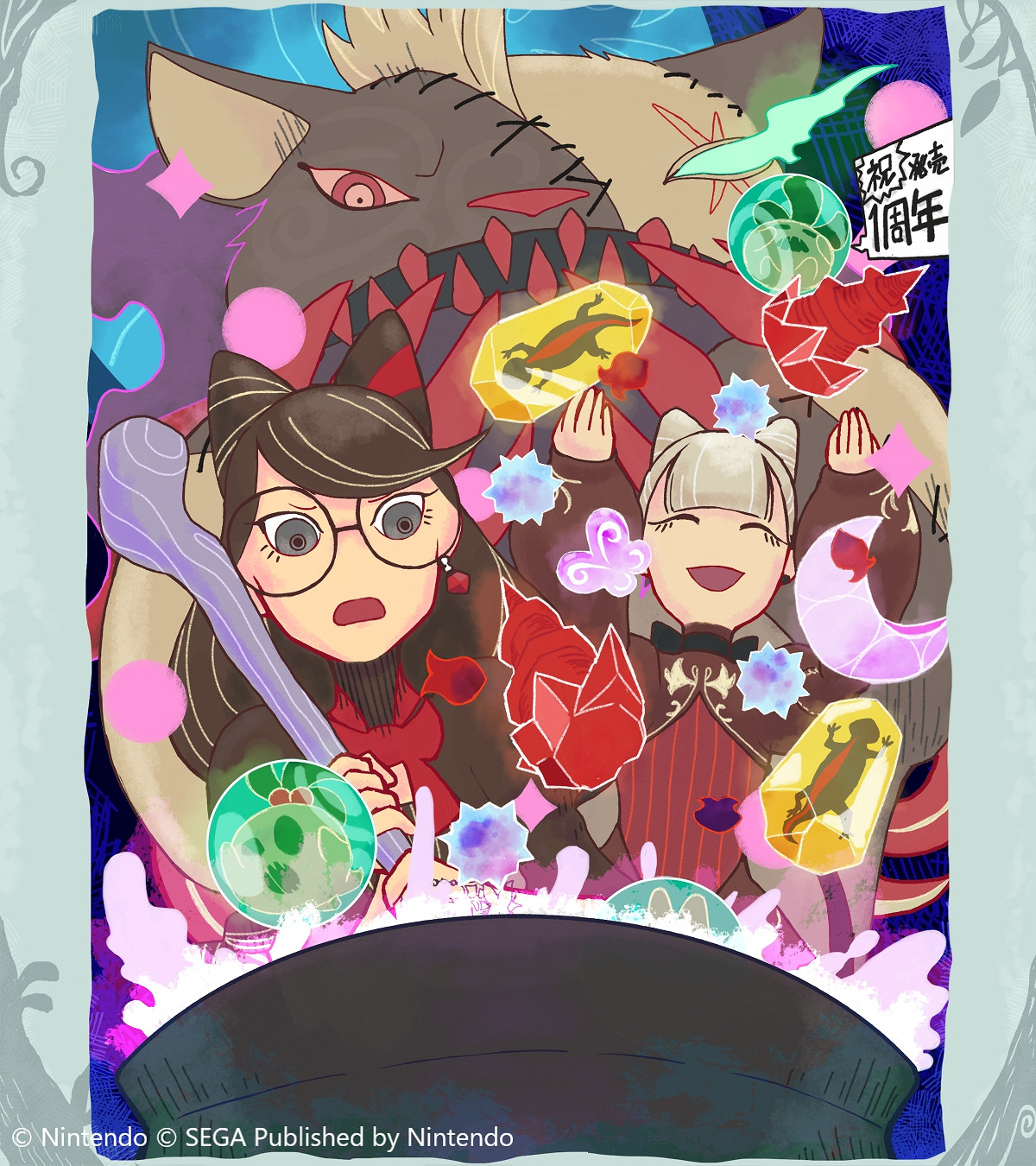 《魔兵驚天錄起源》一周年!官方分享多張藝術插圖! 《魔兵驚天錄起源》一周年!官方分享多張藝術插圖!