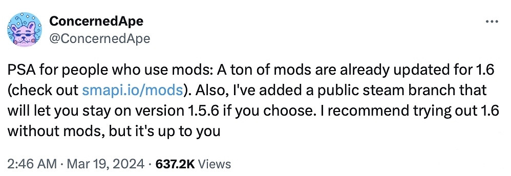 《星露谷物語》1.6版本更新上線：新增多項節日活動等
