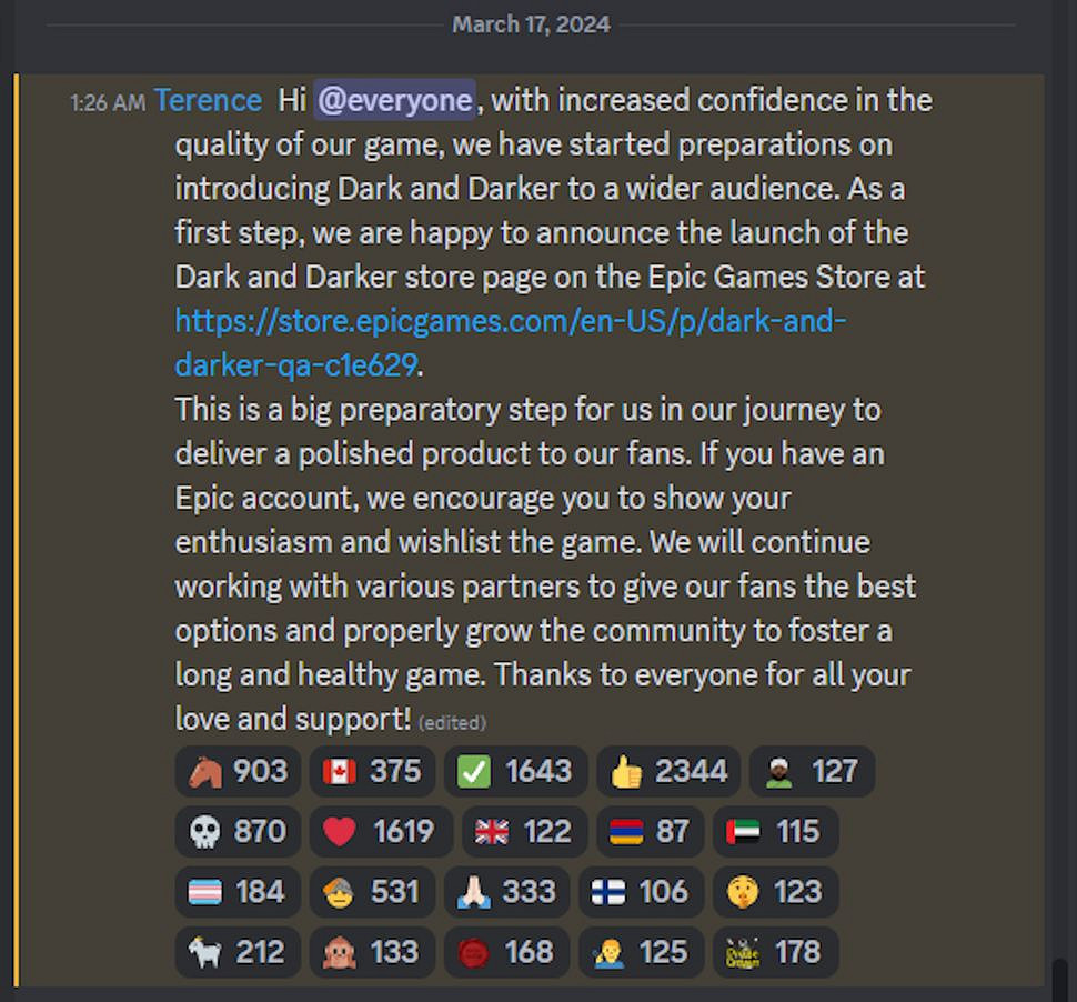從Steam下架一年後 《Dark and Darker》登陸了Epic 從Steam下架一年後 《Dark and Darker》登陸了Epic