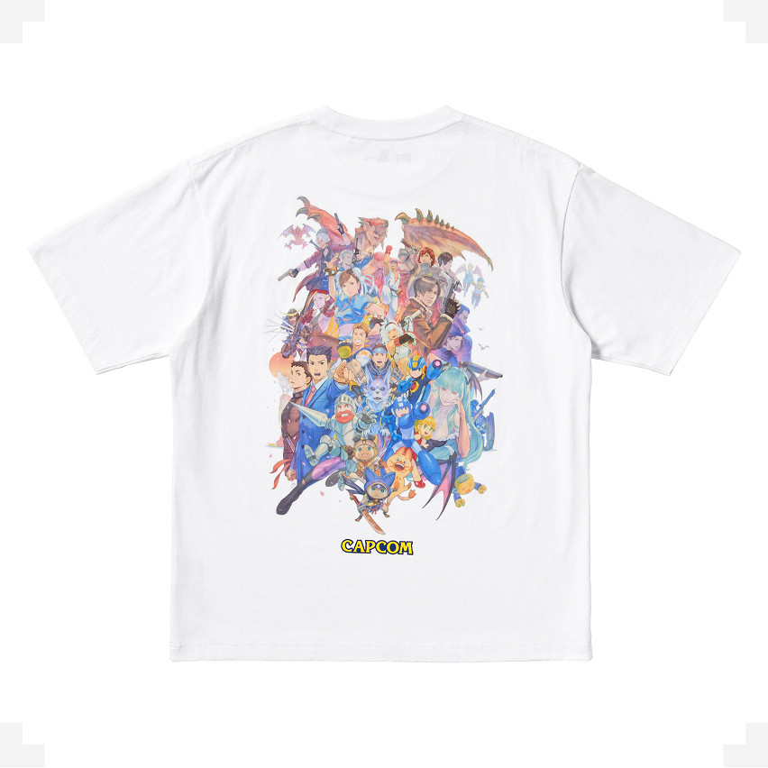 優衣庫連動卡普空多款IP 40周年紀念UT正式開售！