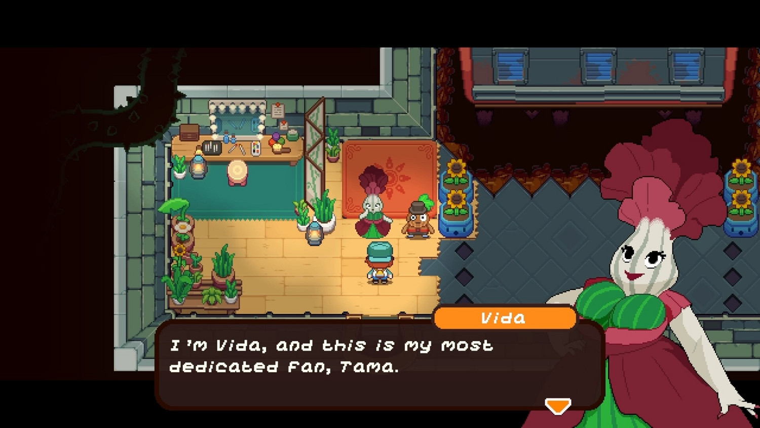 像素風動作角色扮演遊戲《島嶼之下》登錄Steam平台