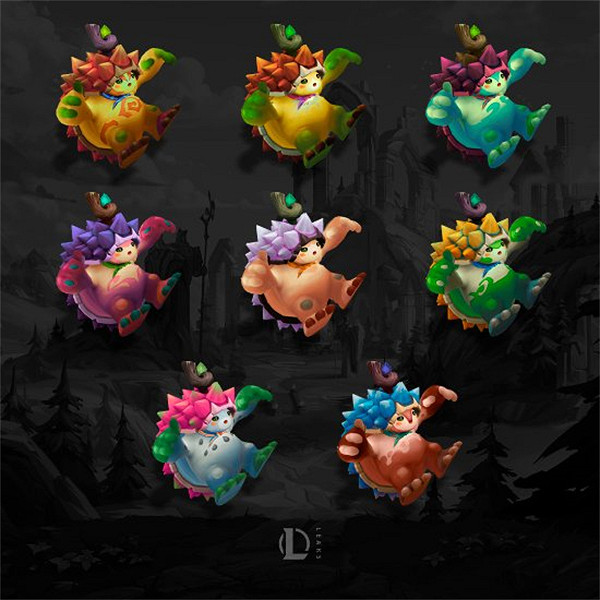 《LOL》愚人節皮膚曝光：榴蓮龍龜、鱷魚科加斯登場
