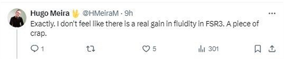 《美末》官方FSR3發布:體驗極差 報告幀數與實際不符