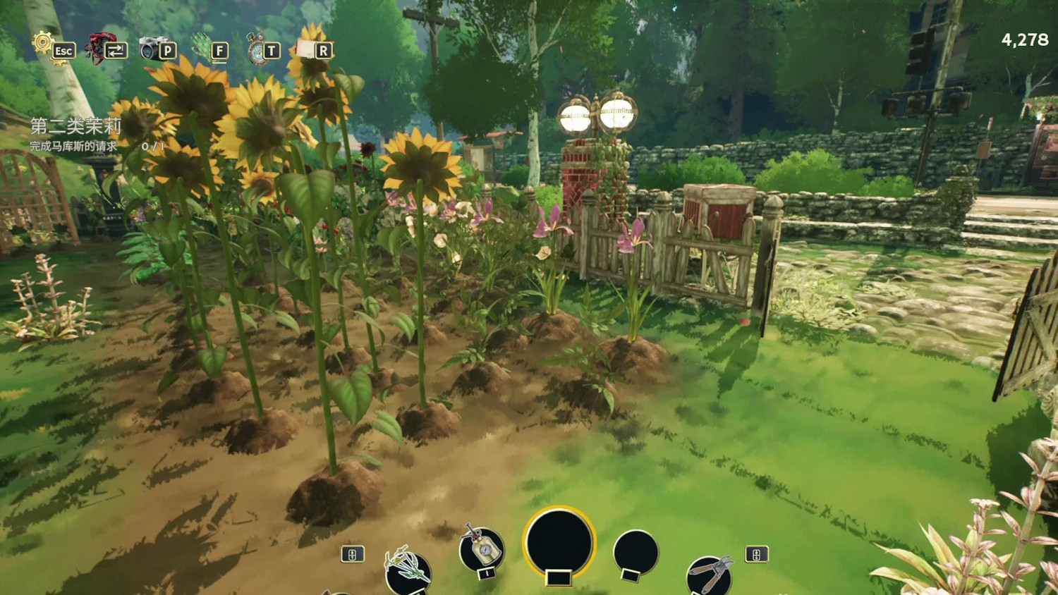 《花園生涯：模擬佛系生活》：童話中的花園城堡