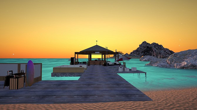 《海灘俱樂部模擬器》Steam搶測 沙灘經營模擬