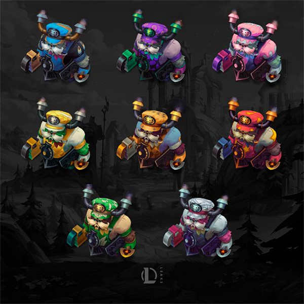 《LOL》愚人節皮膚曝光：榴蓮龍龜、鱷魚科加斯登場