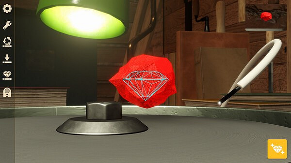 《珠寶加工模擬器》Steam頁面上線 寶石加工教學