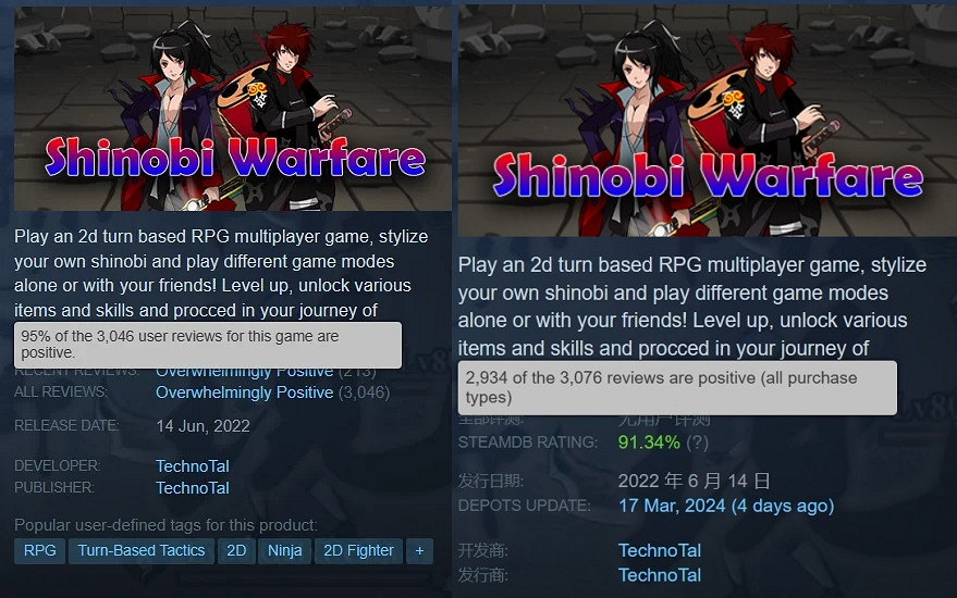 國外版本還是太落後了 Steam遊戲被指誘導玩家刷好評