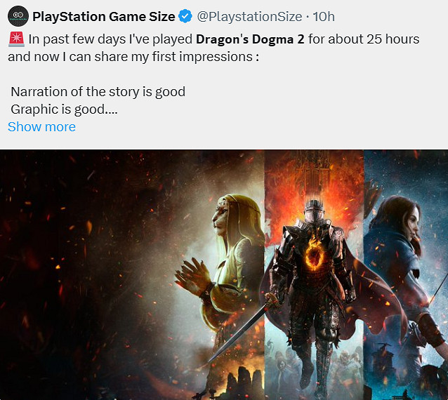 博主分享《龍之信條2》遊玩體驗:2024最好的遊戲之一 博主分享《龍之信條2》遊玩體驗:2024最好的遊戲之一