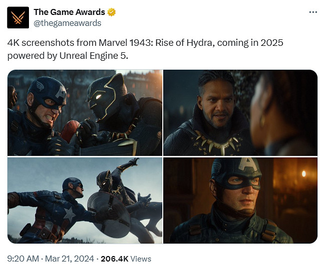 《漫威1943:九頭蛇崛起》4K截圖:細節逼真 畫面精致 《漫威1943:九頭蛇崛起》4K截圖:細節逼真 畫面精致