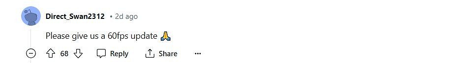 《荒野大鏢客：救贖2》玩家抱怨更新無意義：主機60FPS更新檔呢？