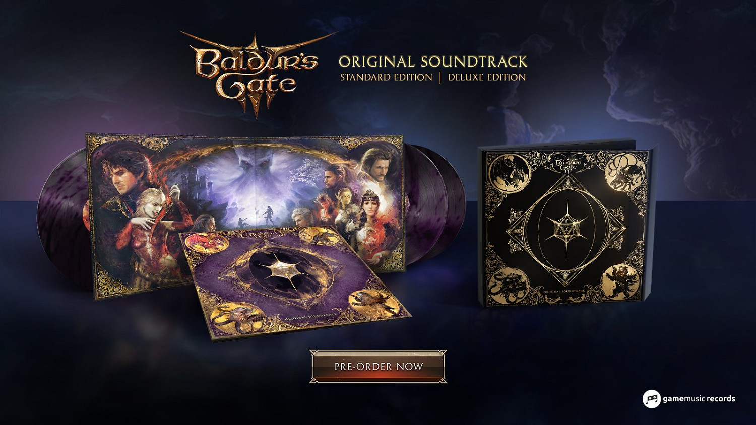《柏德之門3》OST黑膠唱片預購開啟 2024年夏季發貨