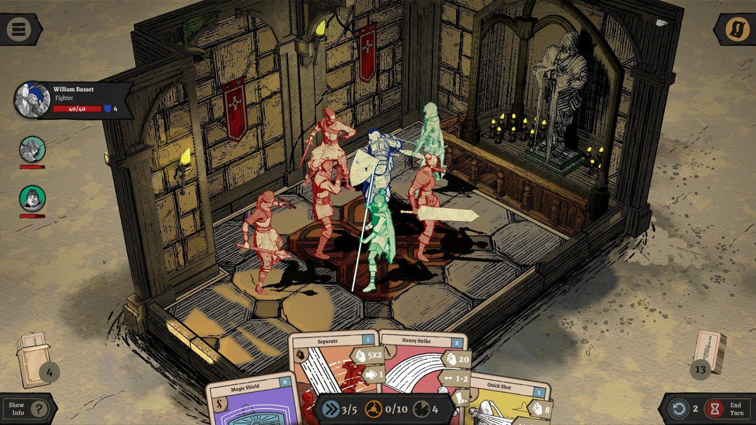 策略卡牌遊戲《狹小空間中的騎士》面向PC公布 策略卡牌遊戲《狹小空間中的騎士》面向PC公布