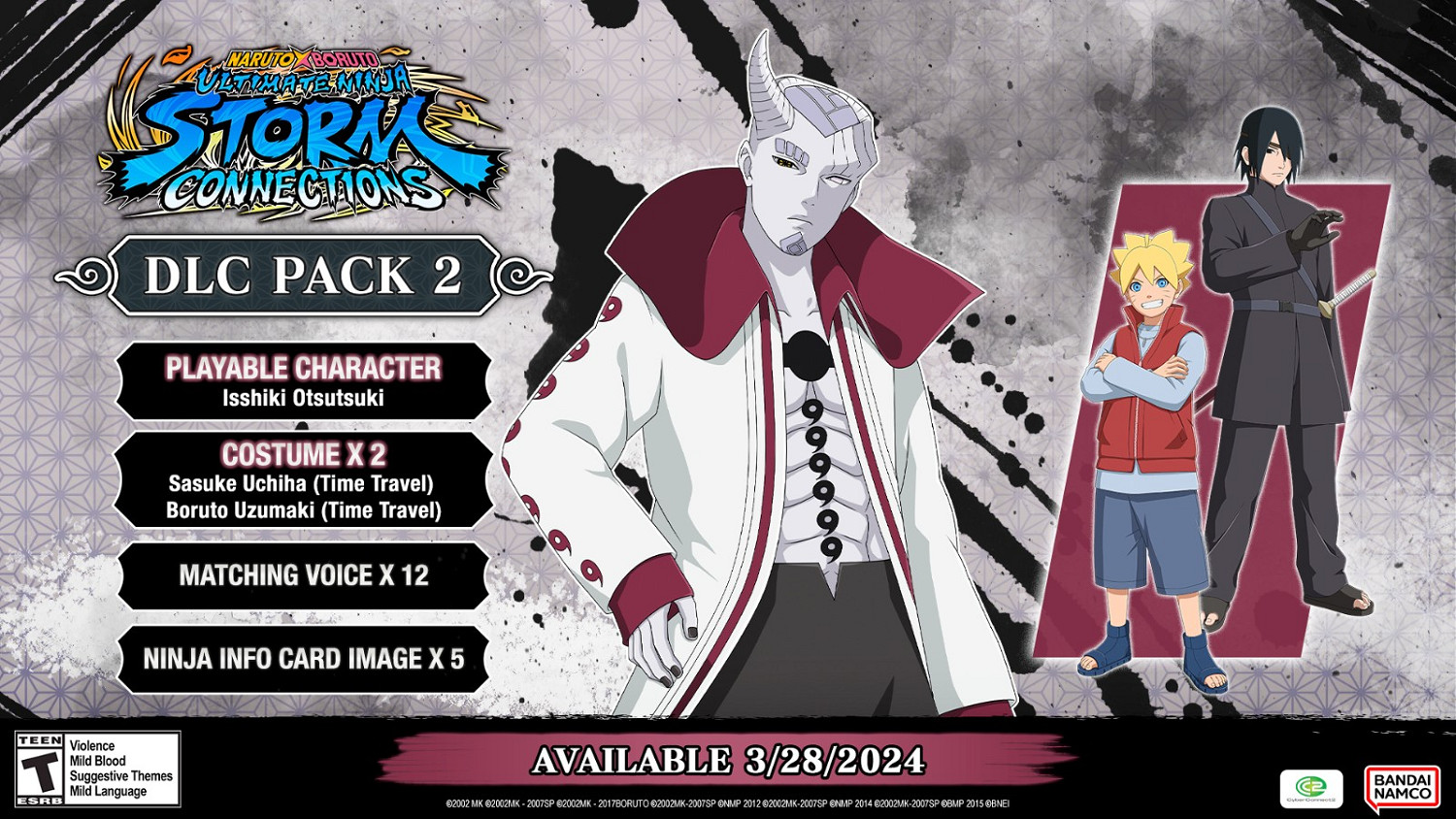 《火影終極風暴羈絆》DLC角色“大筒木一式”公布！