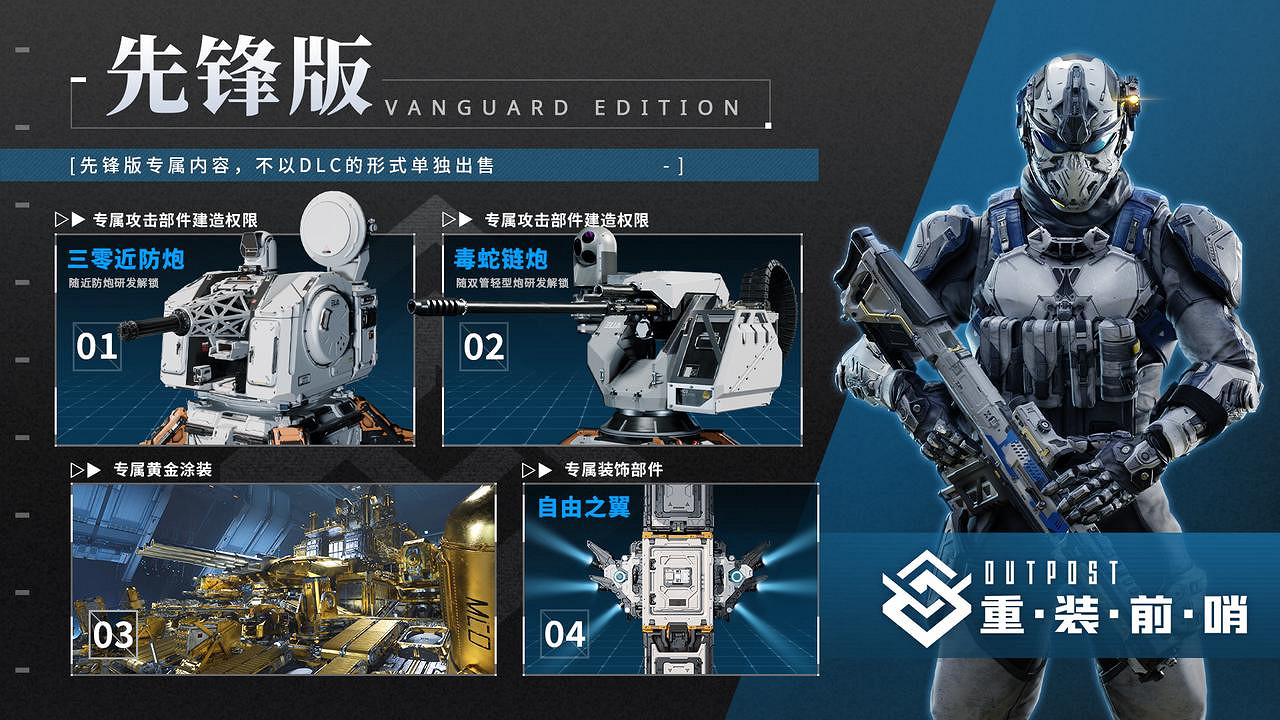 中國大陸研發遊戲《重裝前哨》公布新預告 標準版首發88元 中國大陸研發遊戲《重裝前哨》公布新預告 標準版首發88元