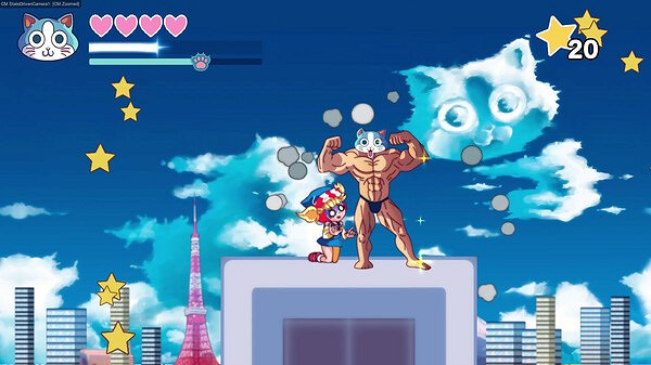 《超級肌肉貓》登陸Steam 爆笑2D橫版動作新遊 《超級肌肉貓》登陸Steam 爆笑2D橫版動作新遊