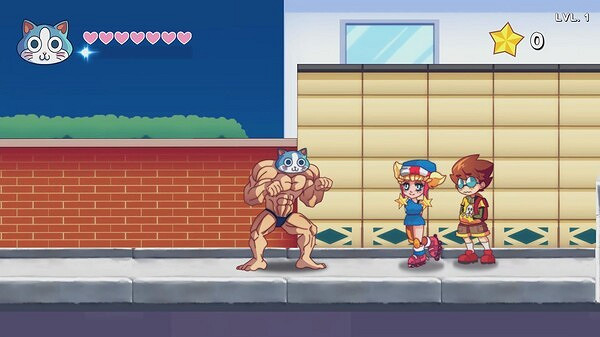 《超級肌肉貓》登陸Steam 爆笑2D橫版動作新遊 《超級肌肉貓》登陸Steam 爆笑2D橫版動作新遊