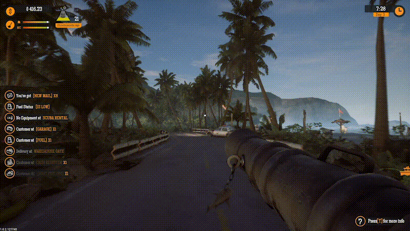 特別好評模擬遊戲《加油站大亨》新DLC《踏浪而行》正式上線