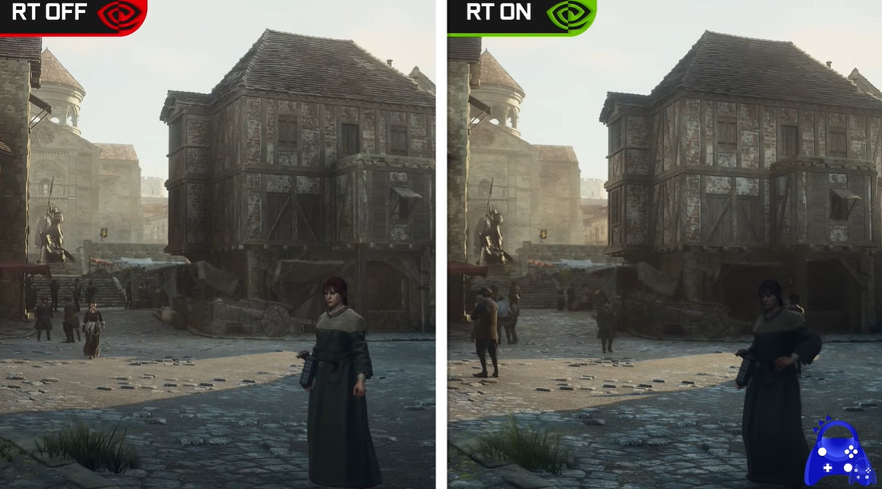 外網發現《龍之信條2》的光追開不開似乎區別不大 外網發現《龍之信條2》的光追開不開似乎區別不大