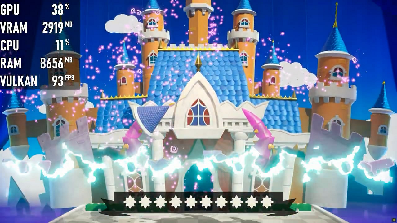 NS模擬器90幀流暢運行《碧姬公主:表演時刻!》展示 NS模擬器90幀流暢運行《碧姬公主:表演時刻!》展示