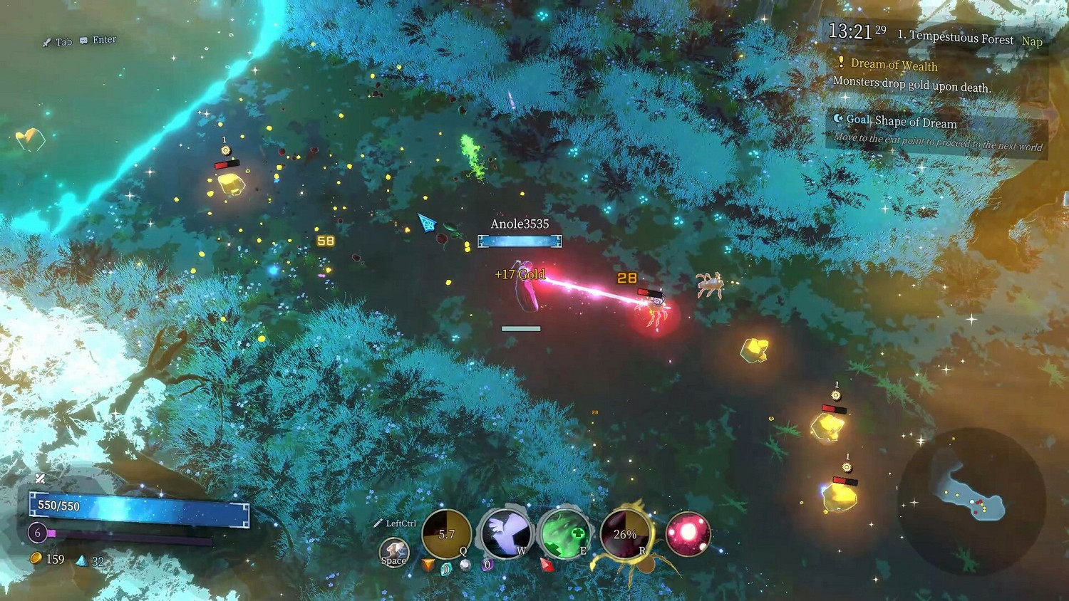 肉鴿MOBA《Shape of Dream》Steam頁面上線 預計25年發售 肉鴿MOBA《Shape of Dream》Steam頁面上線 預計25年發售