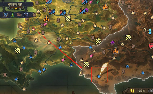 《聖獸之王》德拉肯加德寶藏位置攻略