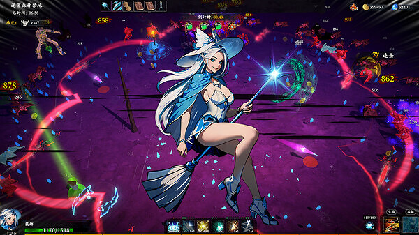 中國大陸研發3D美少女肉鴿《神器行者》今日已於Steam發售