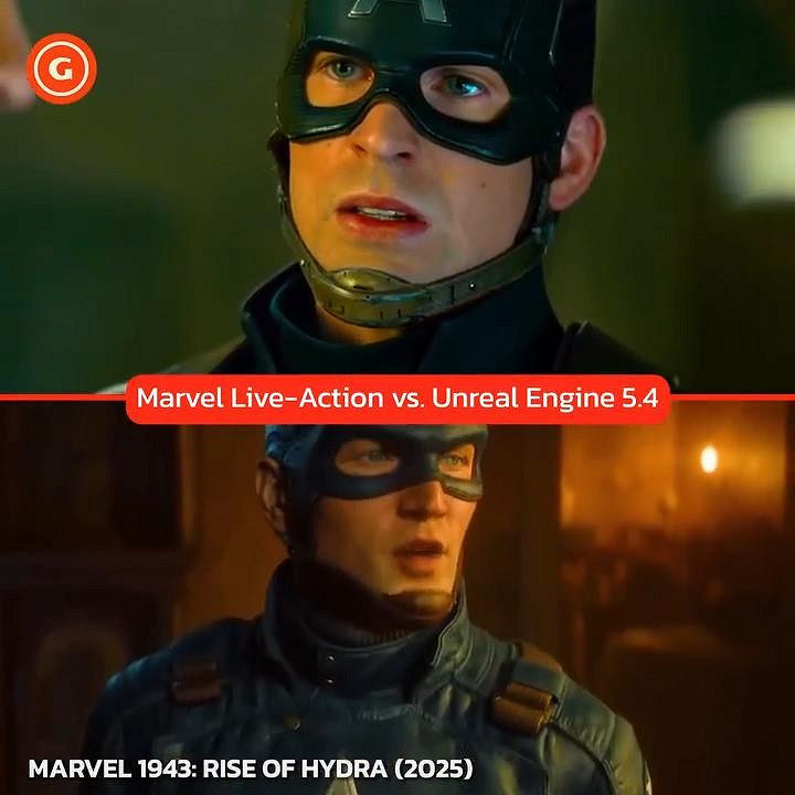 《漫威1943:九頭蛇崛起》與電影對比影片 細節能以假亂真 《漫威1943:九頭蛇崛起》與電影對比影片 細節能以假亂真