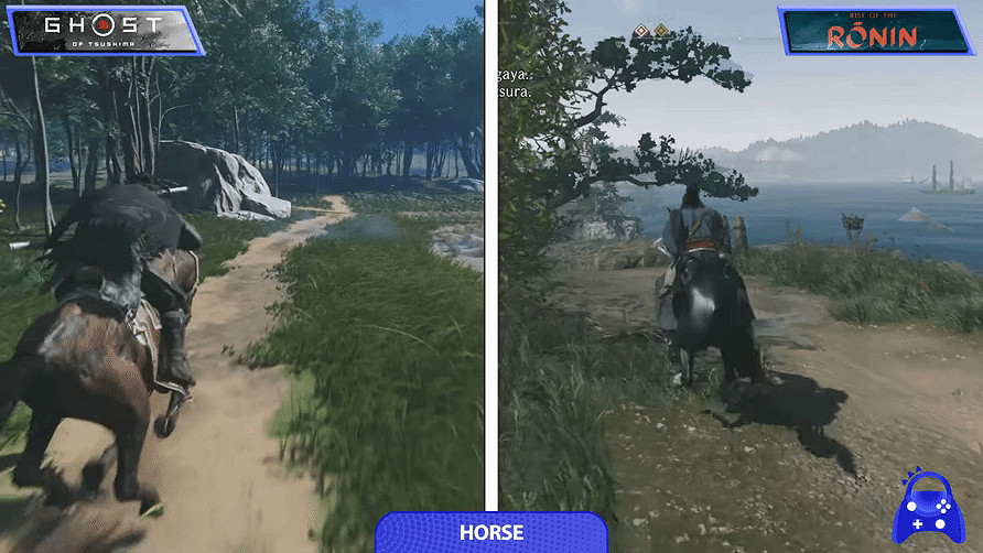 《浪人崛起》畫面對比《對馬島》 美術設計更勝一籌 《浪人崛起》畫面對比《對馬島》 美術設計更勝一籌