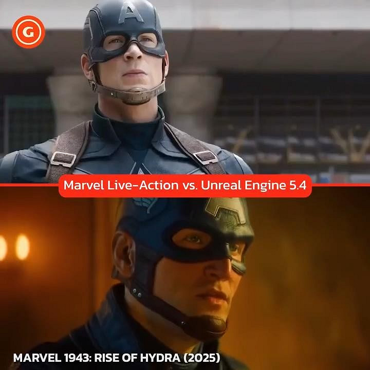 《漫威1943:九頭蛇崛起》與電影對比影片 細節能以假亂真 《漫威1943:九頭蛇崛起》與電影對比影片 細節能以假亂真