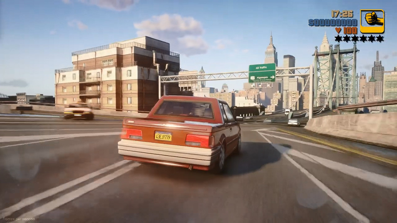 品質超高！粉絲自製虛幻5《GTA3重製版》10分鐘展示