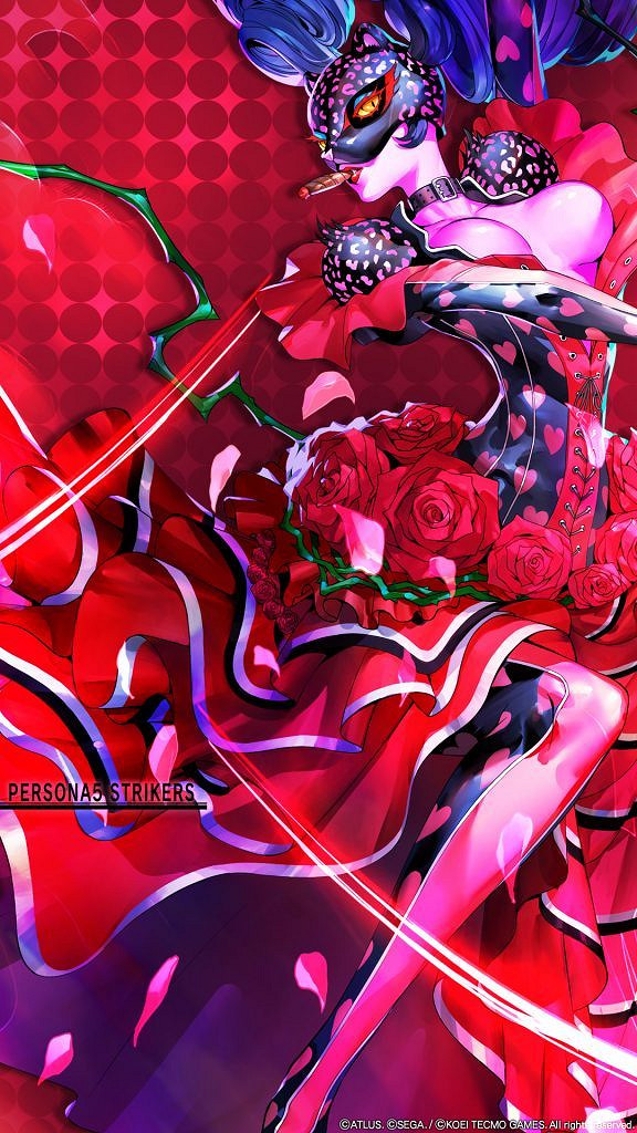 《女神異聞錄5 亂戰：魅影攻手》手機端官方壁紙