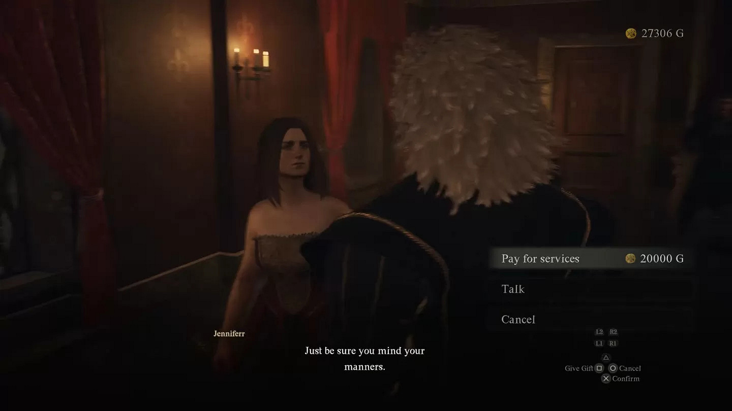 喜歡獸人別被發現了！《龍信2》隨從會透露你去妓院