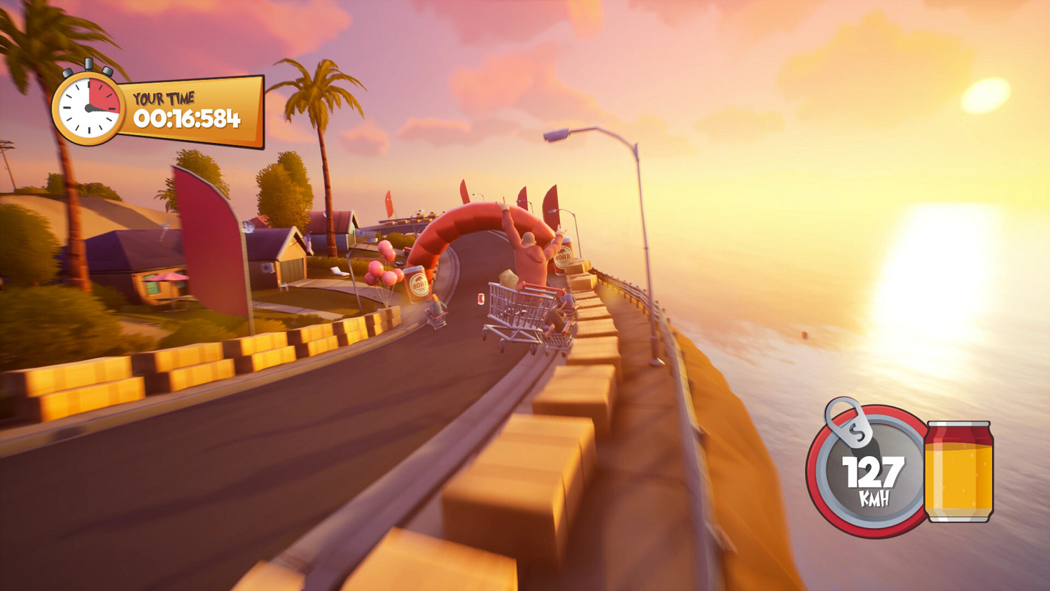 連線惡搞競速新作《懶蟲:榮耀手推車》上架Steam! 連線惡搞競速新作《懶蟲:榮耀手推車》上架Steam!