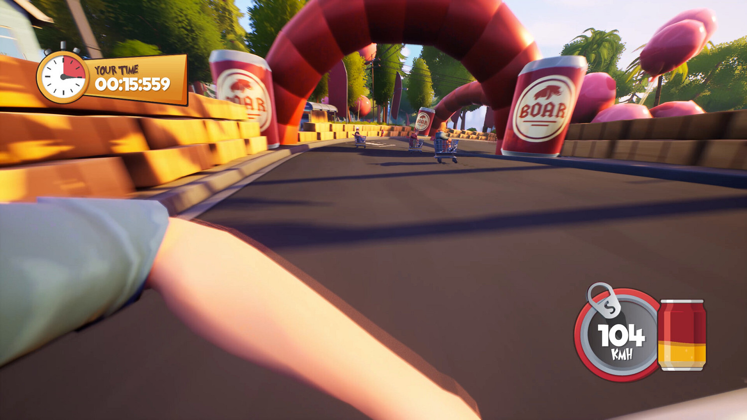 連線惡搞競速新作《懶蟲:榮耀手推車》上架Steam! 連線惡搞競速新作《懶蟲:榮耀手推車》上架Steam!