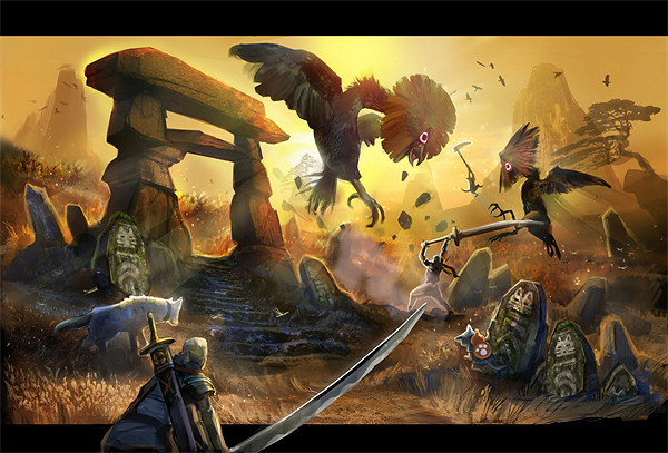 《魔物獵人:崛起》發售3周年 官方發布概念藝術圖慶祝