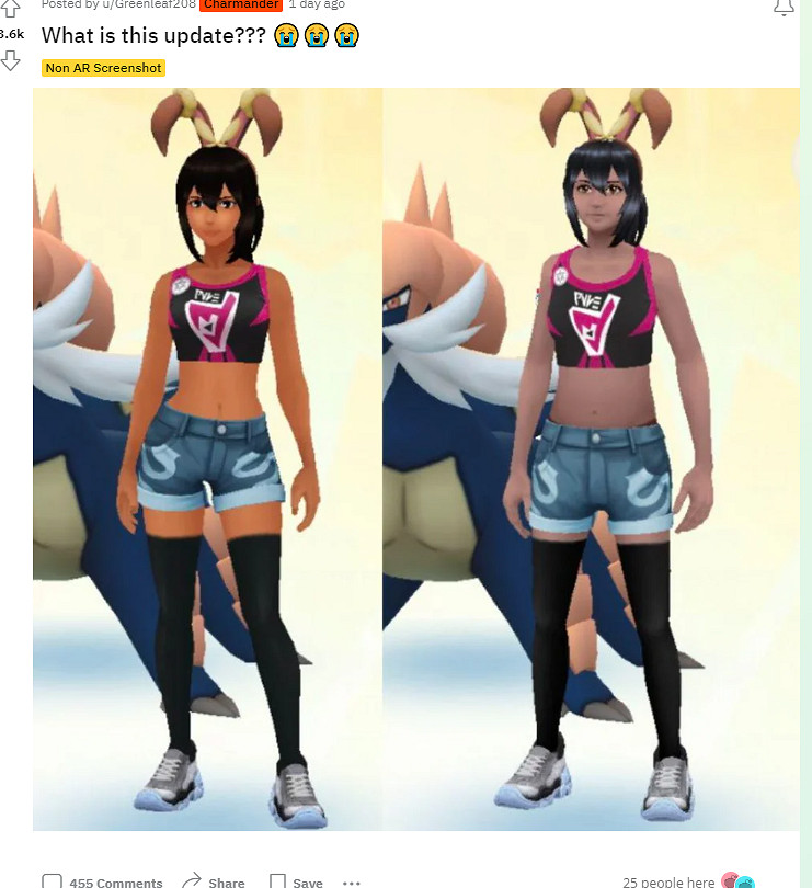 《寶可夢Go》"政治正確"惹眾怒 美少女COS變成了大媽