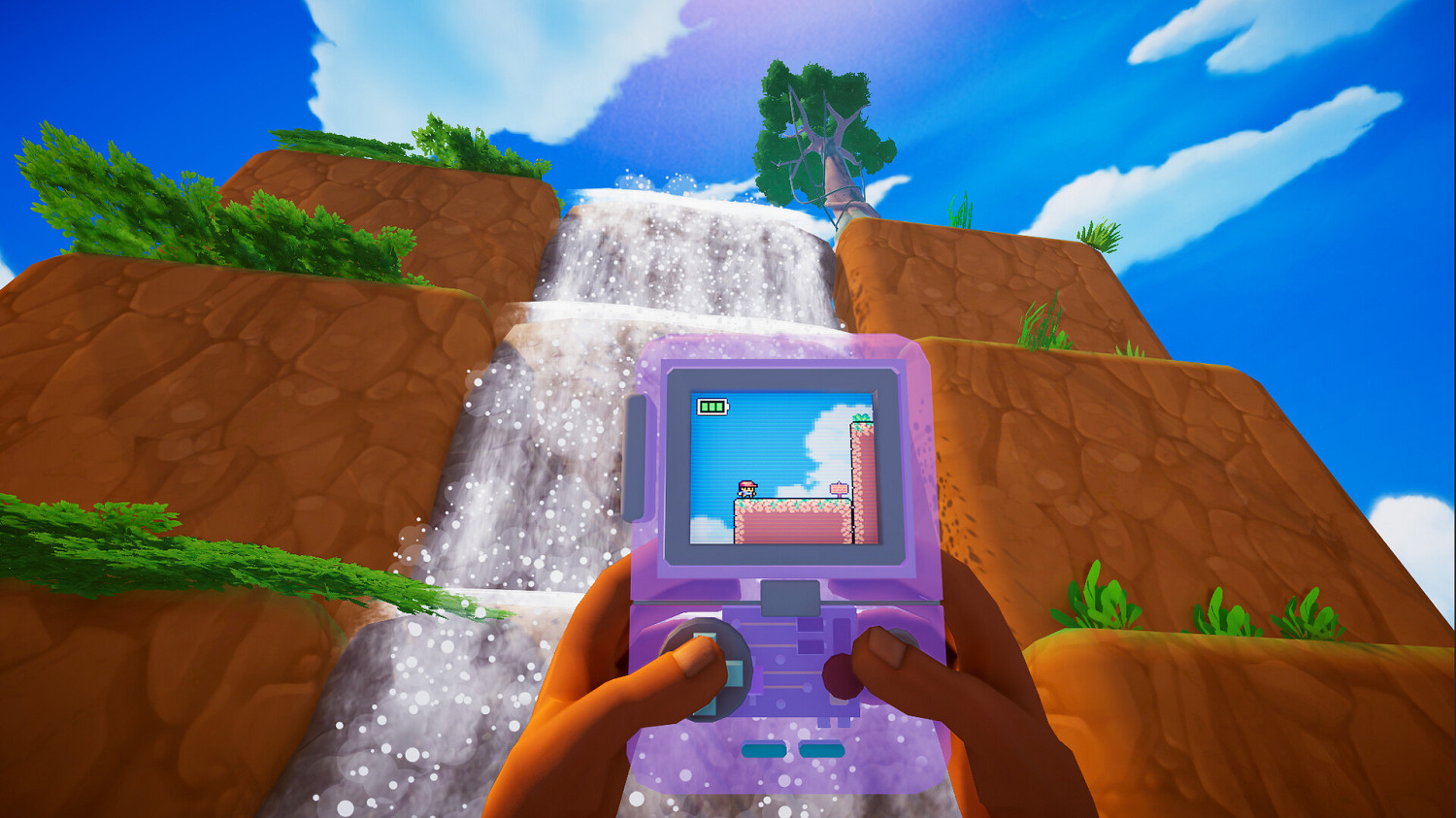 套娃式平台跳躍新作《Screenbound》上架Steam！