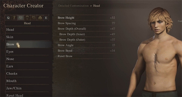 《龍之信條2》林克捏臉資料分享 《龍之信條2》林克捏臉資料分享