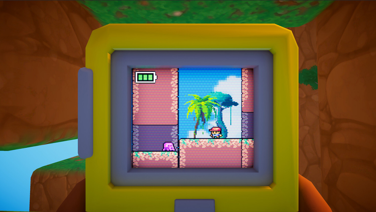 套娃式平台跳躍新作《Screenbound》上架Steam！