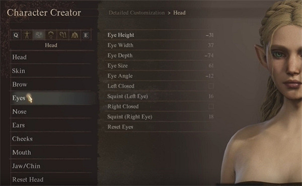 《龍之信條2》塞爾達捏臉資料分享 《龍之信條2》塞爾達捏臉資料分享