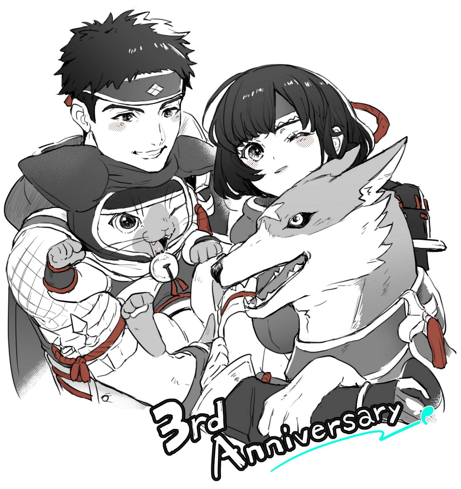 《魔物獵人:崛起》發售三周年！遊戲總監曬出紀念賀圖