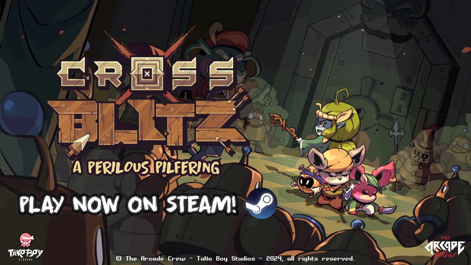 卡組構築遊戲《縱橫命途》“俠盜危機”大型更新上線 Steam成就實裝