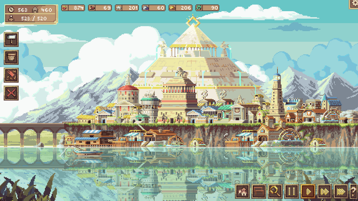 橫版城市建造遊戲《湖畔》1.0正式版在Steam發售！