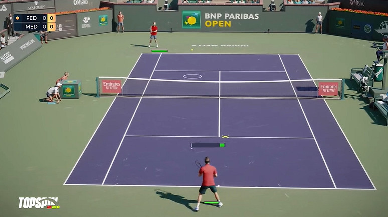 網球遊戲《上旋網球2K25》玩法預告公布：動作流暢！