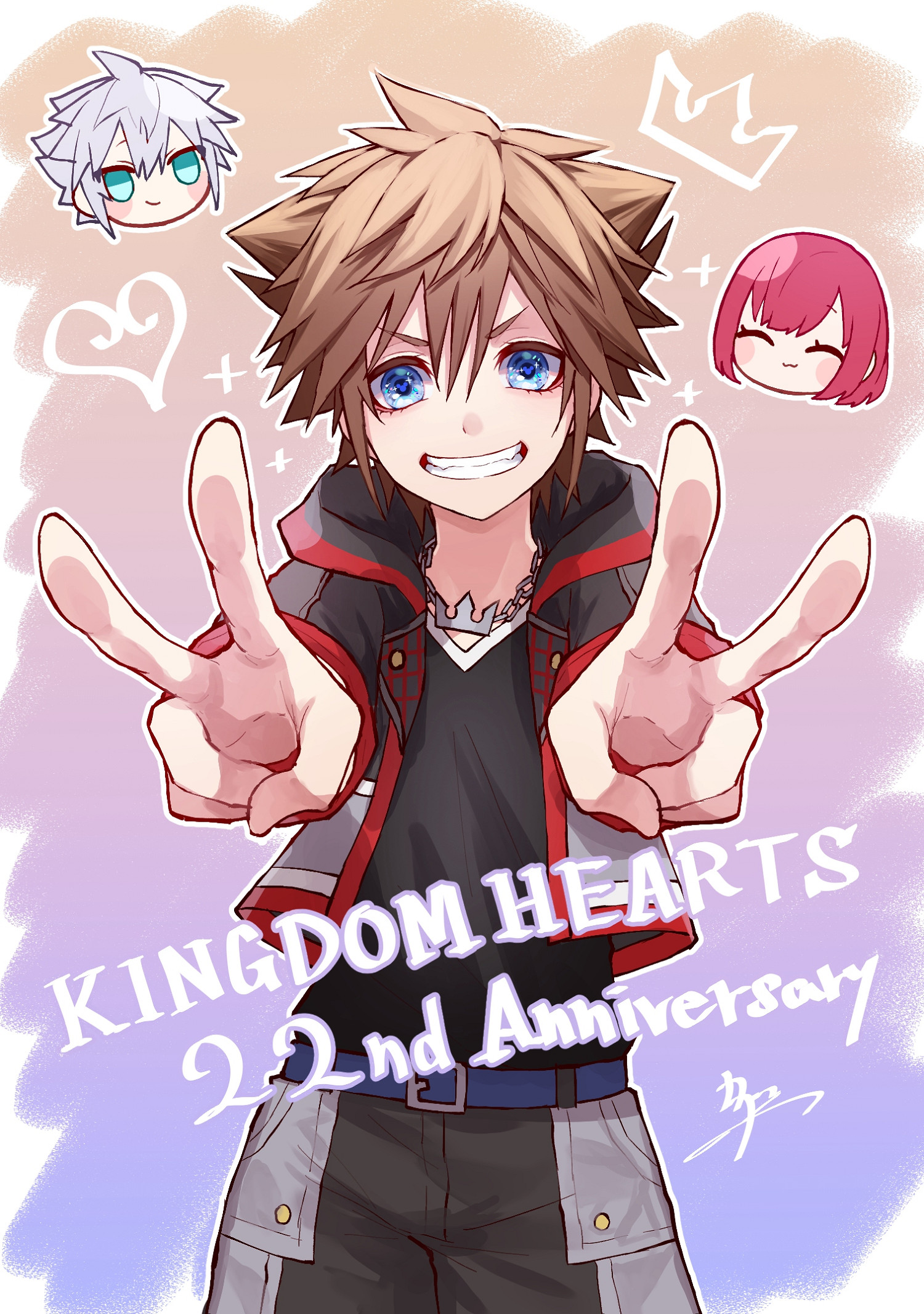 《王國之心》發售22周年!大量粉絲曬出同人賀圖慶生 《王國之心》發售22周年!大量粉絲曬出同人賀圖慶生