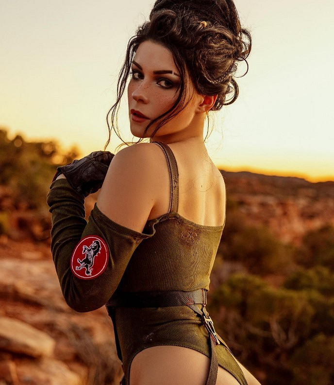 烏克蘭小姐姐COS《地平線》埃洛伊 纖腰美體顏值高 烏克蘭小姐姐COS《地平線》埃洛伊 纖腰美體顏值高