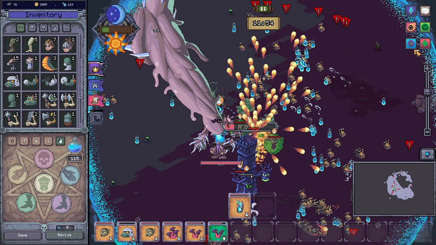 輕度肉鴿塔防遊戲《亡靈巫師2》現已在Steam平台正式發售