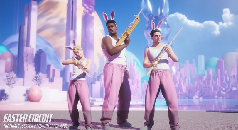 《THE FINALS》復活節活動預告公布:兔耳猛男登場! 《THE FINALS》復活節活動預告公布:兔耳猛男登場!